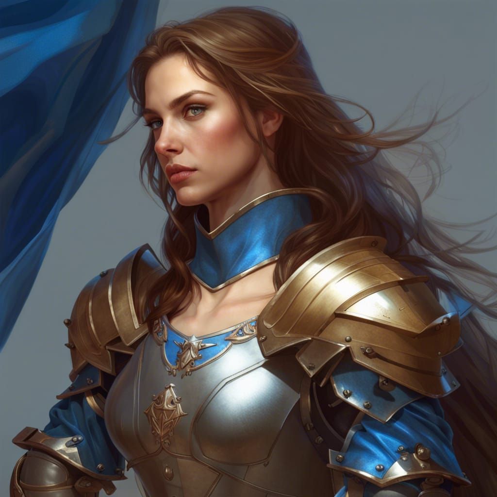 Female Knight of Andoran - AI Generated Artwork - NightCafe Creator