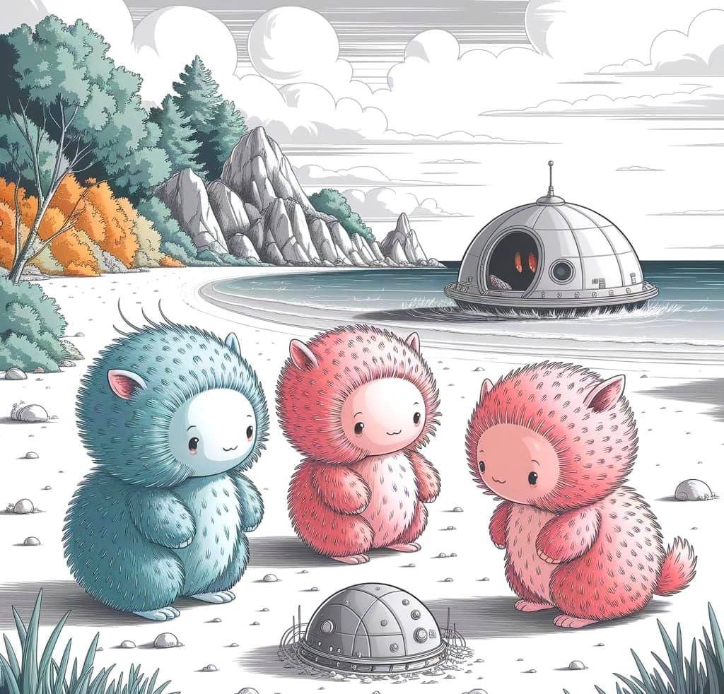 Interplanetary Repair Team  by @Joanna7