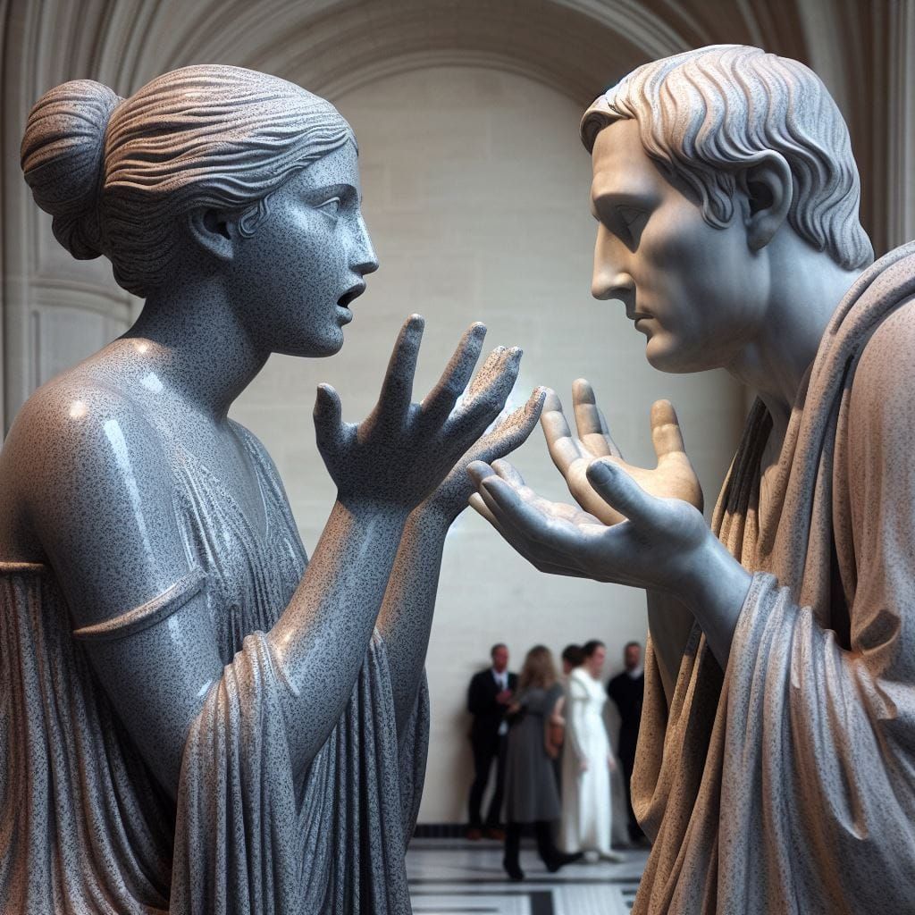 "I feel like you take me for granite..."