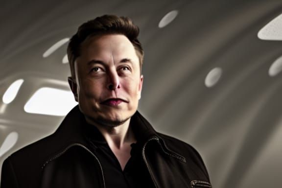 Elon Musk as a James Bond villain