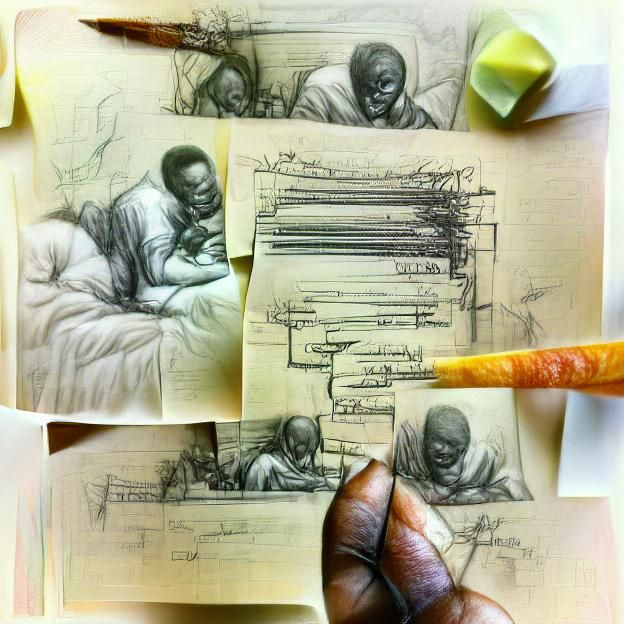 The writing process.
