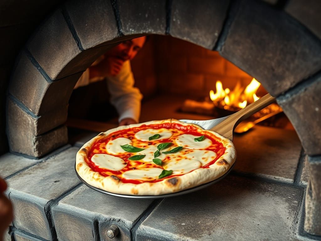 there's more than a pizza in the oven