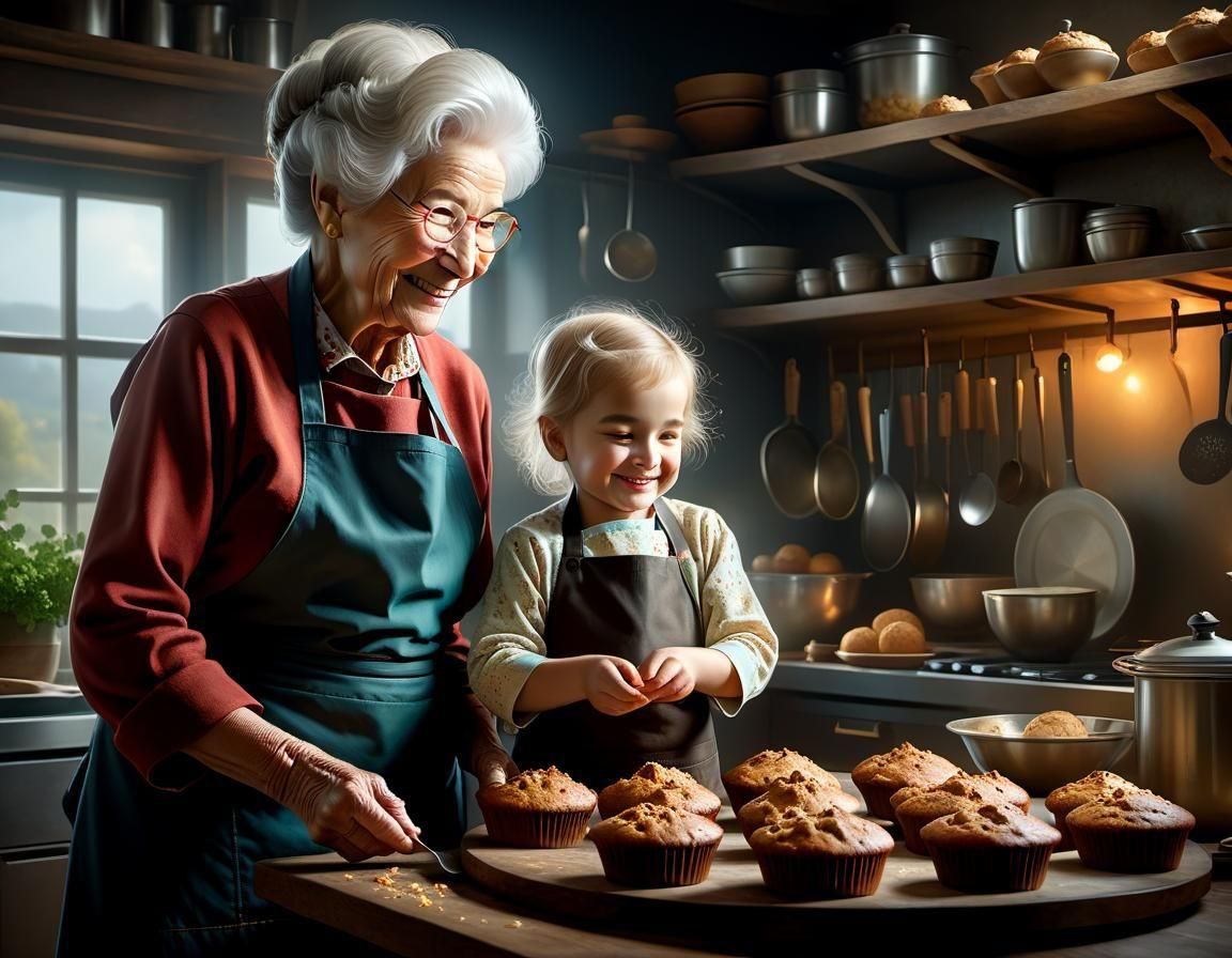 You became a top baker my dear   by @Ai-zombie