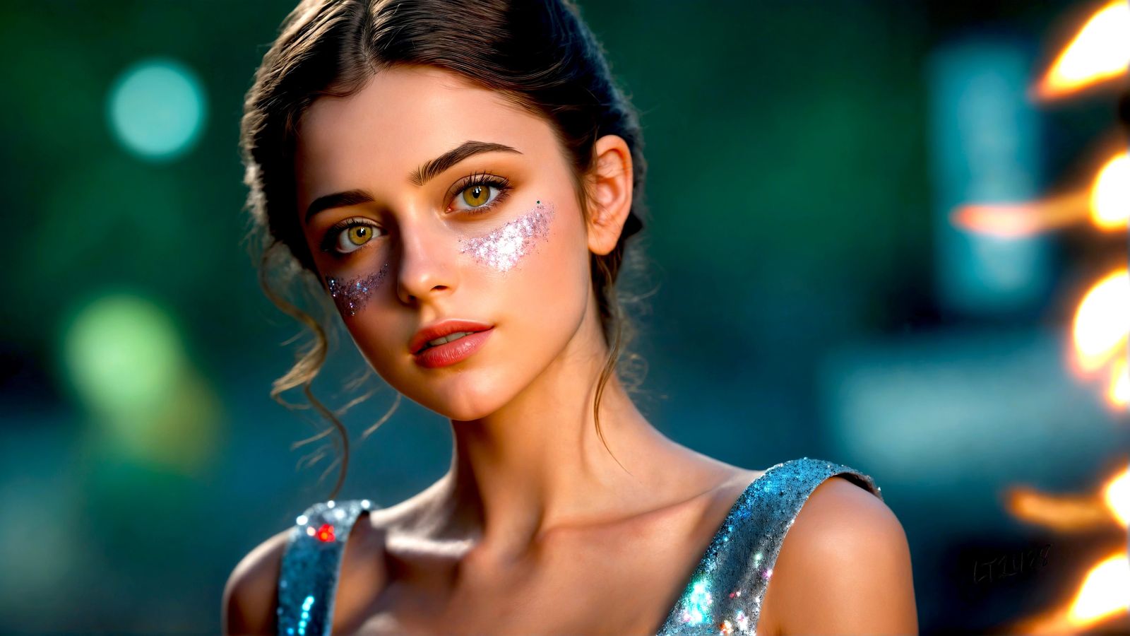 Qwen jinn - Glitter in the air series.