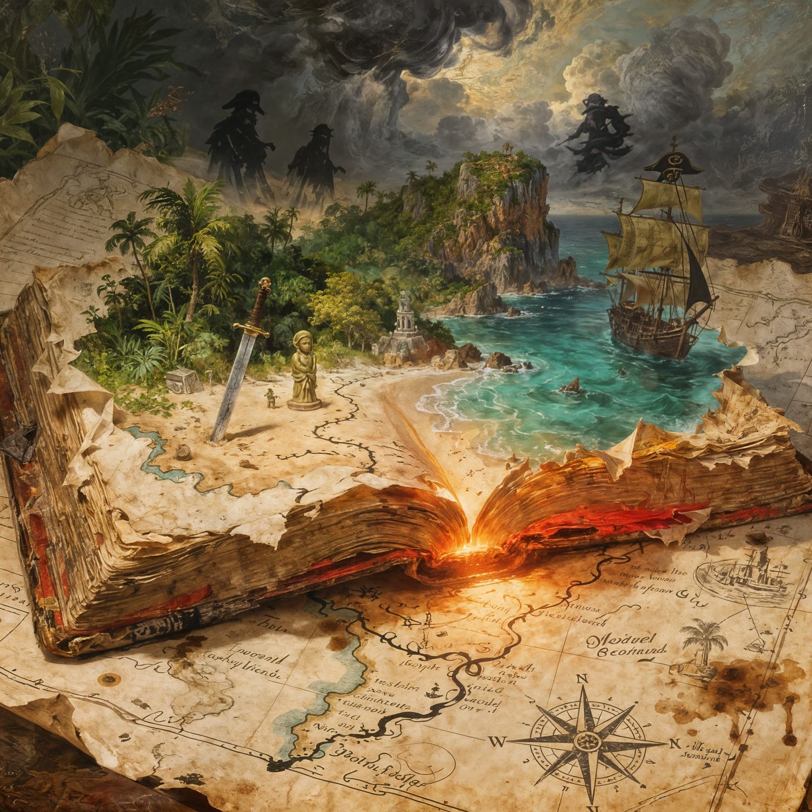 The Secret of Monkey Island  by @Sherkhal