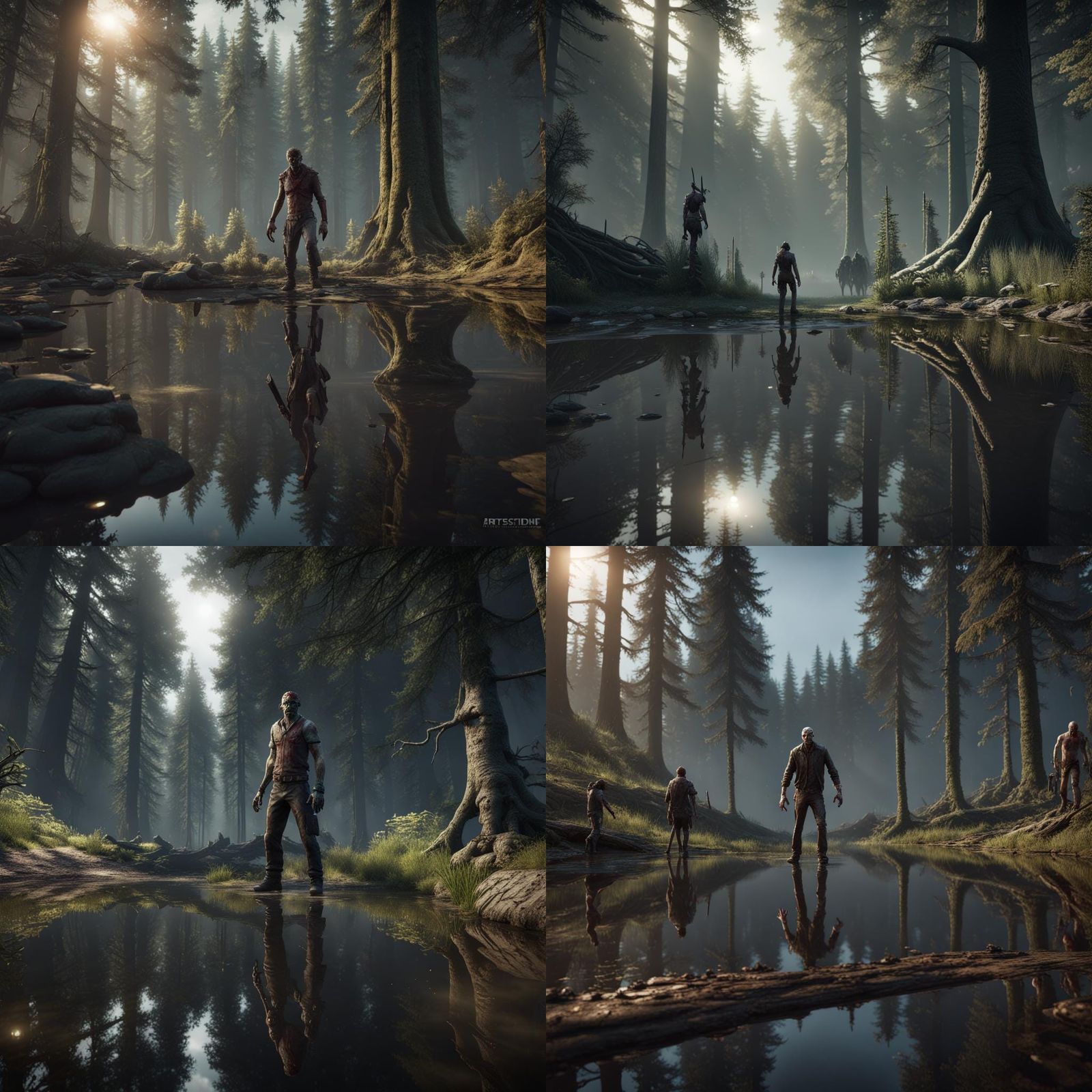 Zombie forest walks