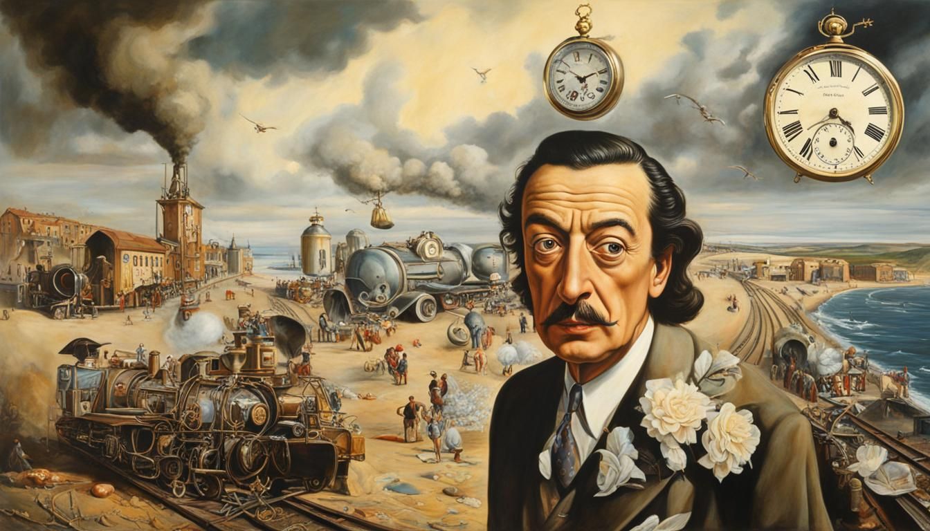 10 images (9/10) similar Salvatore Dali's surrealism