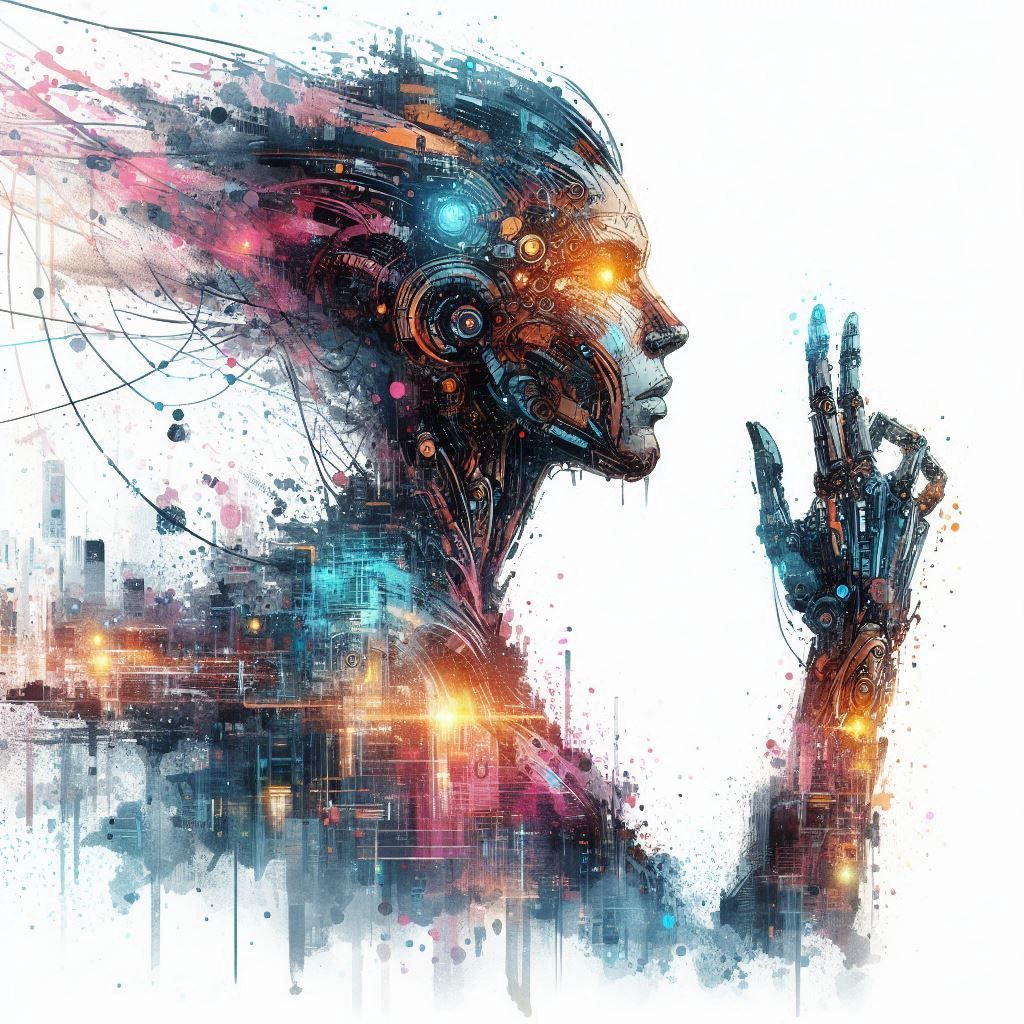 double exposure beautiful fantasy DALL-E 3 portrait landscap...