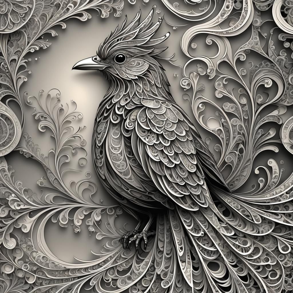 Majestic bird