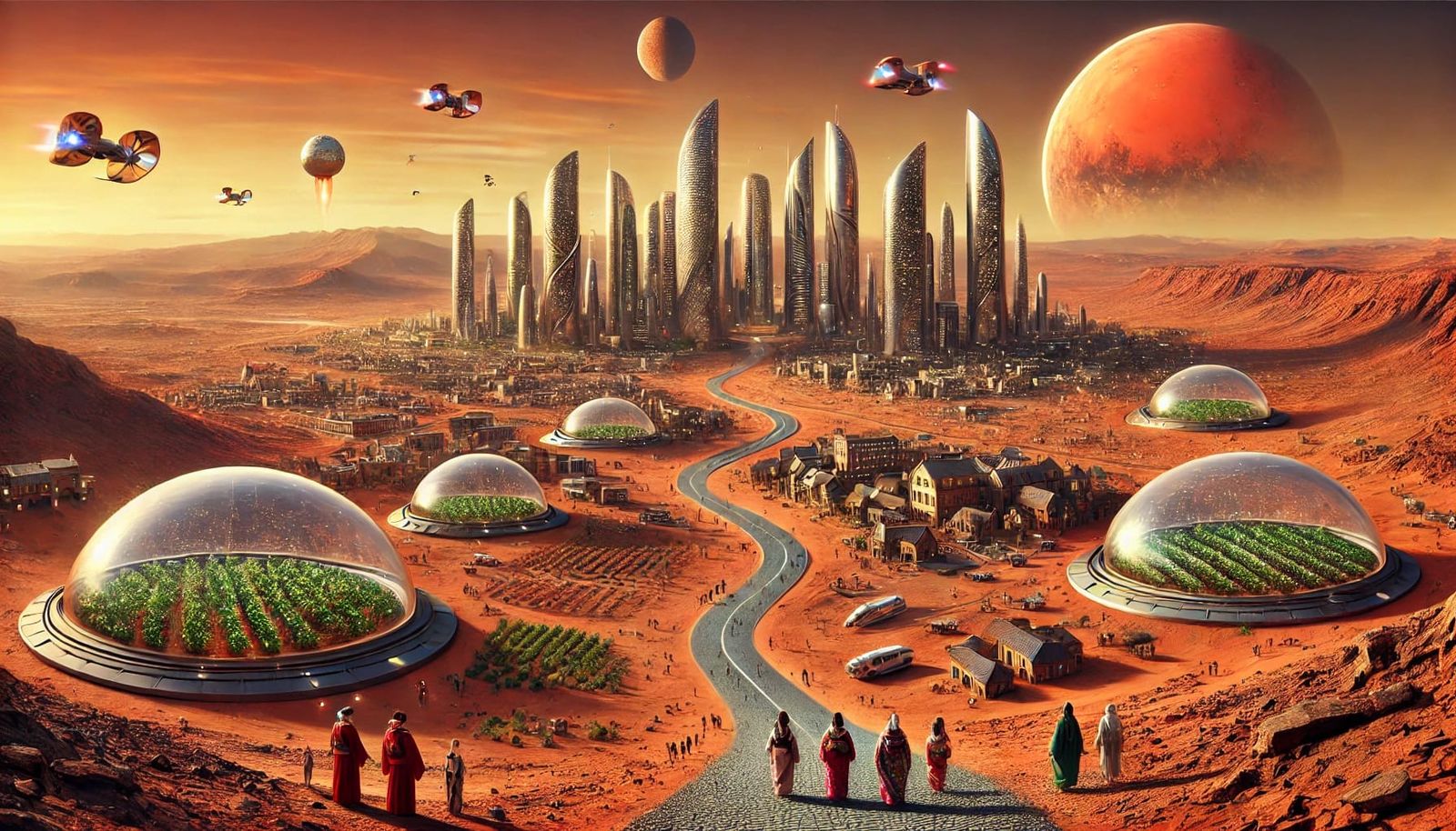 Mars: The Civilization Spiral