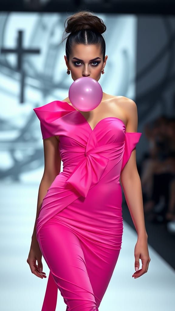 Bubblegum Couture  by @greenygreens