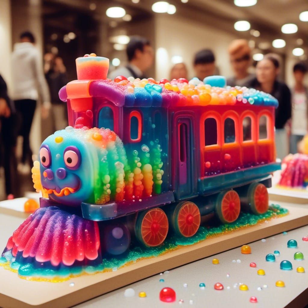 Jello Train: A Whimsical Edible Locomotive