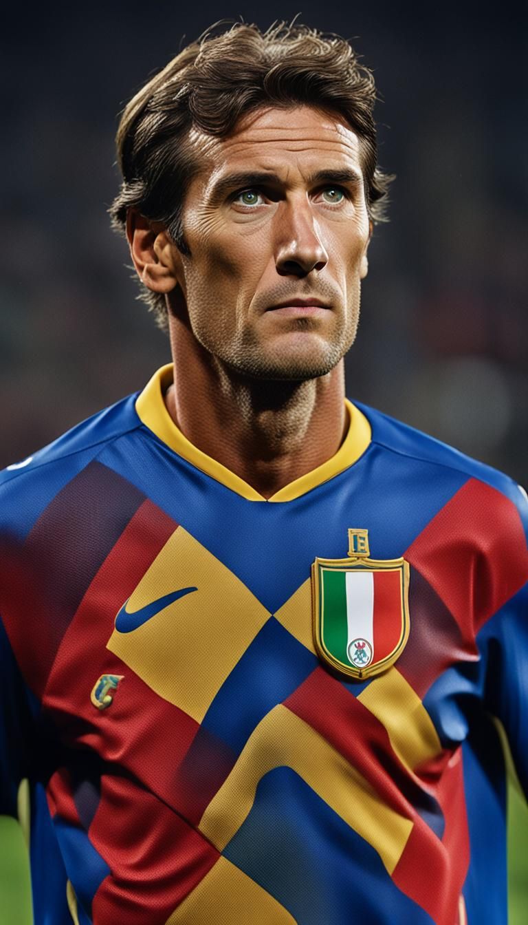 Giacinto Facchetti italian soccer player Close-up portrait, ...
