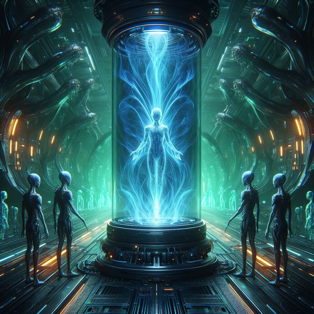 Alien abduction of an android’s soul (part 2 - Captured)