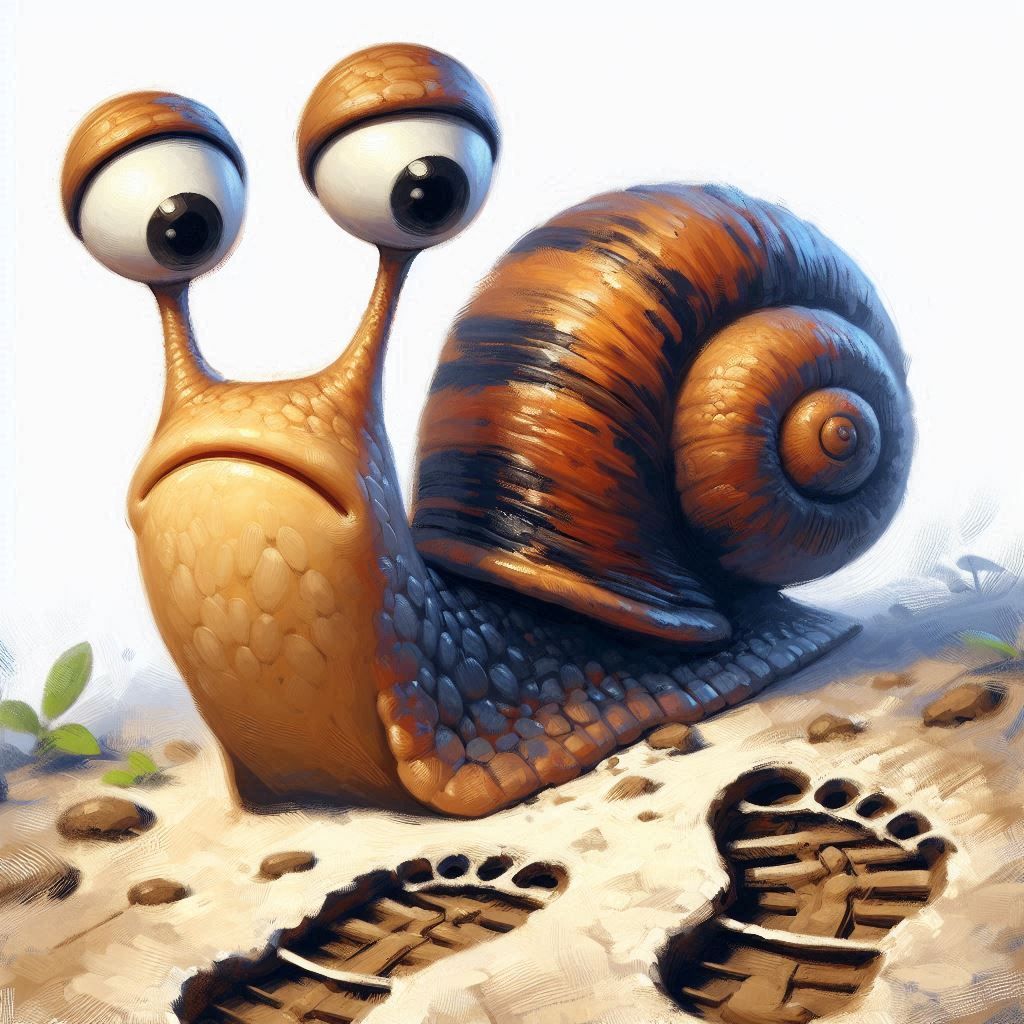 hmmm...very odd tiny footprints. What could that be?