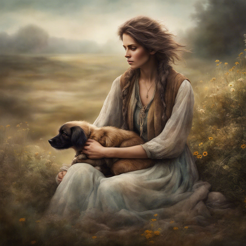 Sitting With My Loyal Friend 🐶😊