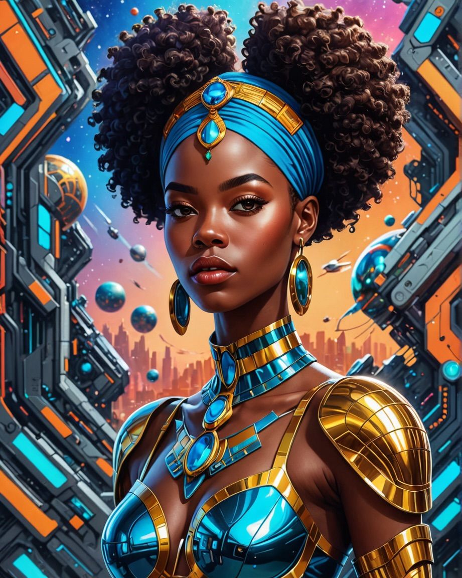 Afro futuristic art