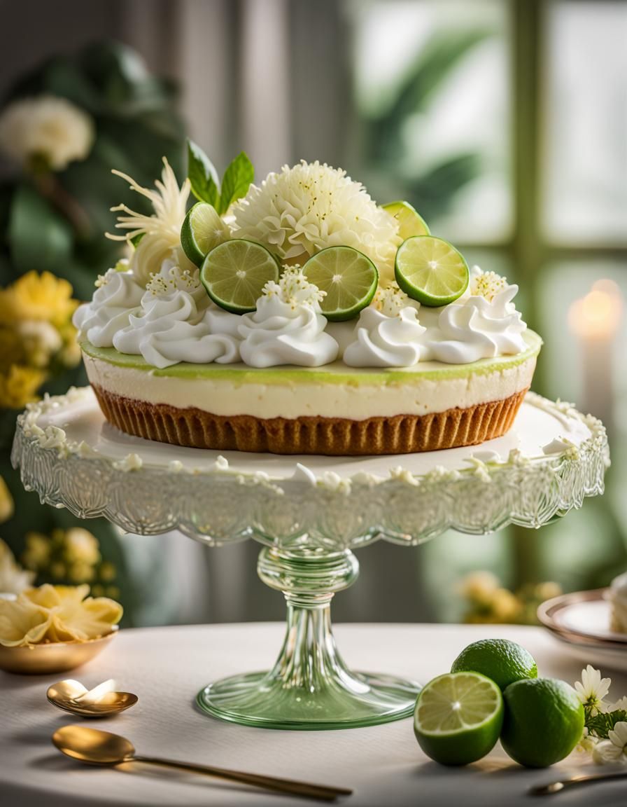 Key Lime Pie  by @cannedhiss