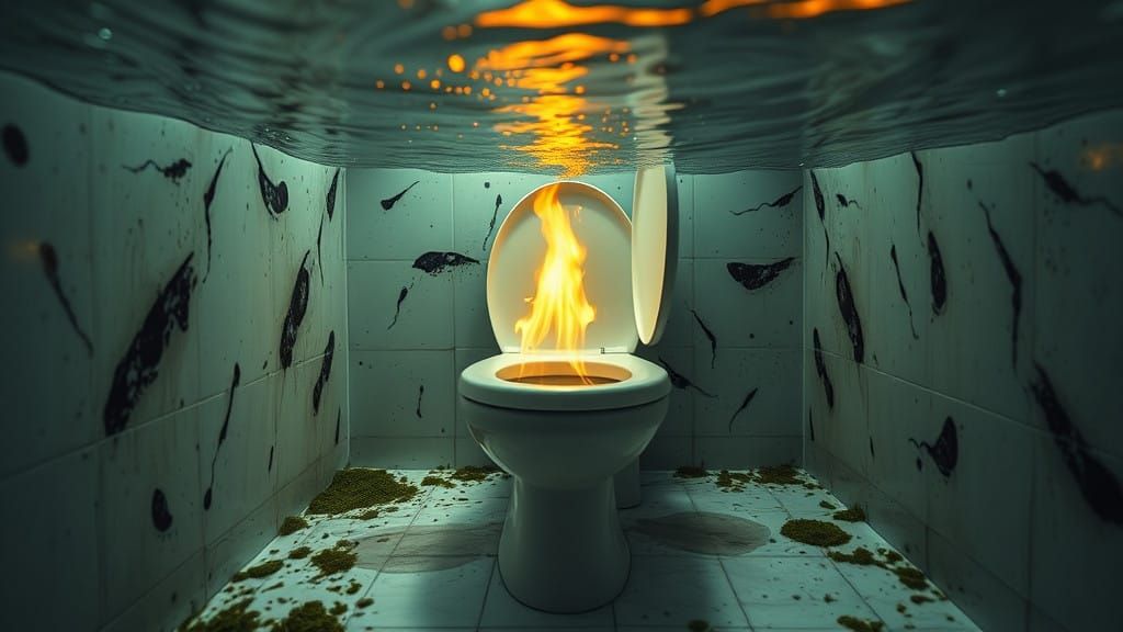 Vincent's Avatar
Creation Summary by Vincent 
Underwater Steampunk Scene in Liquid Carbonite with Burning