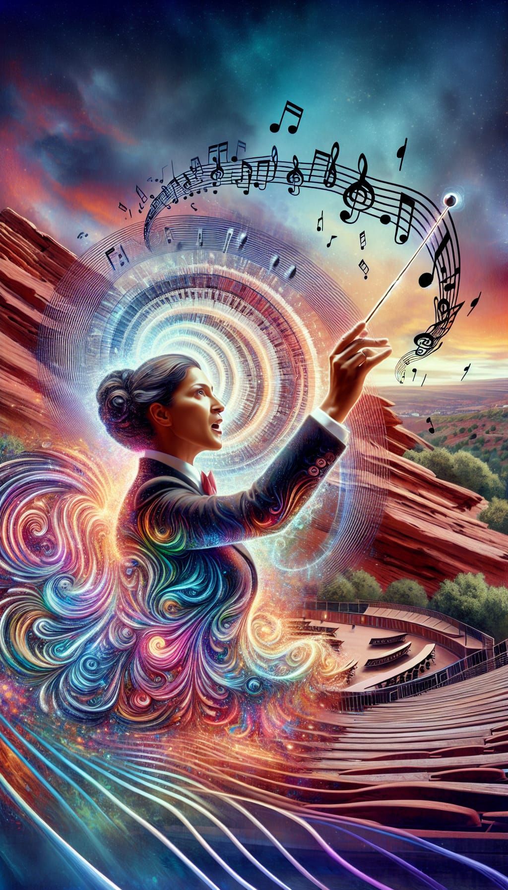 Painting the world in music  by @Jamie McNuggette