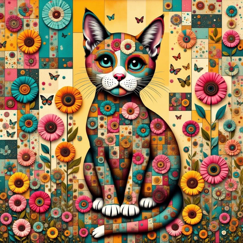 <lora:patchwork Hennie:1.0>