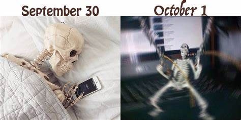 skeleton meme
