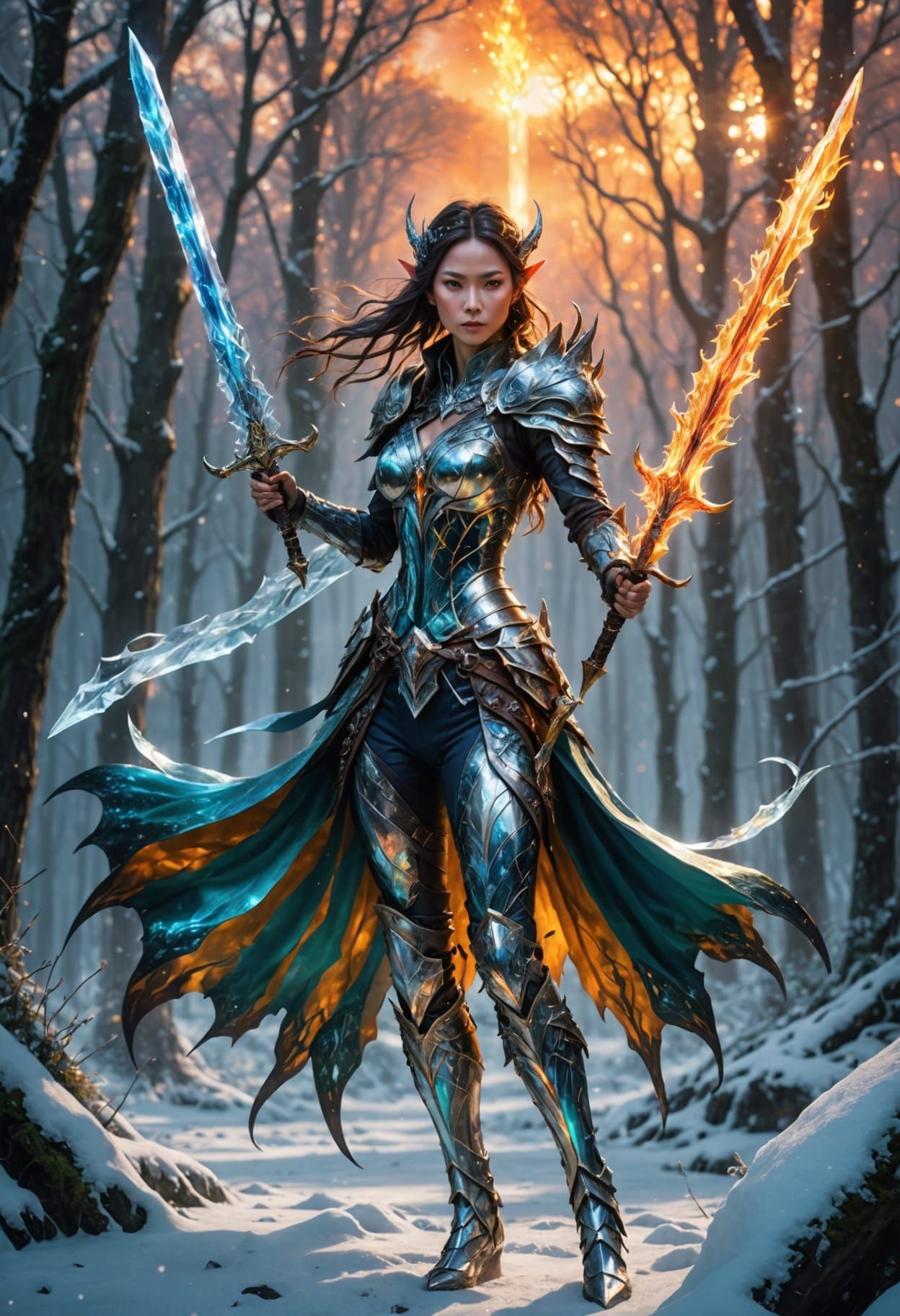 Blades of Ice & Fire  by @Zepp