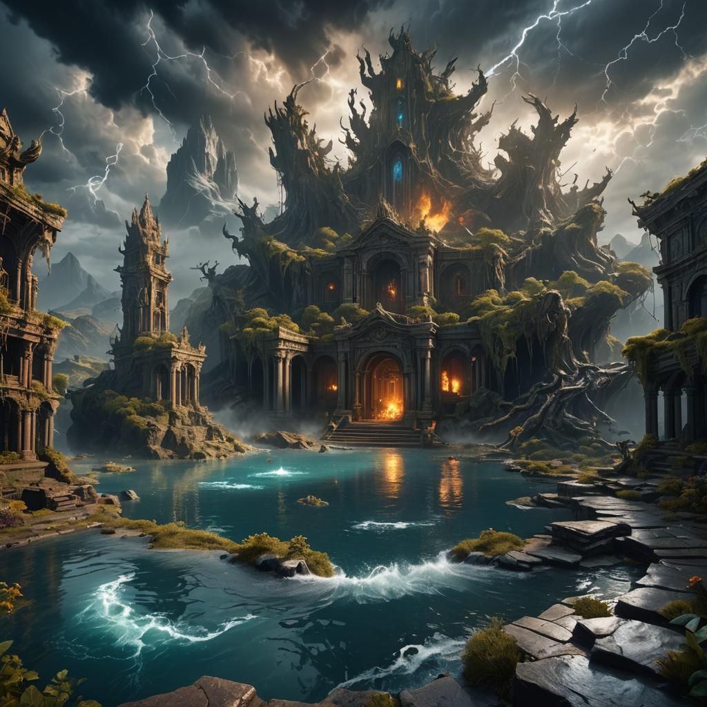 Within us roars the storm of thoughts; only in the quiet poo...