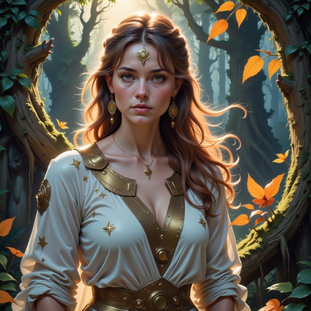 Star woman 
 <lora:Jungle Trista:1.0> 