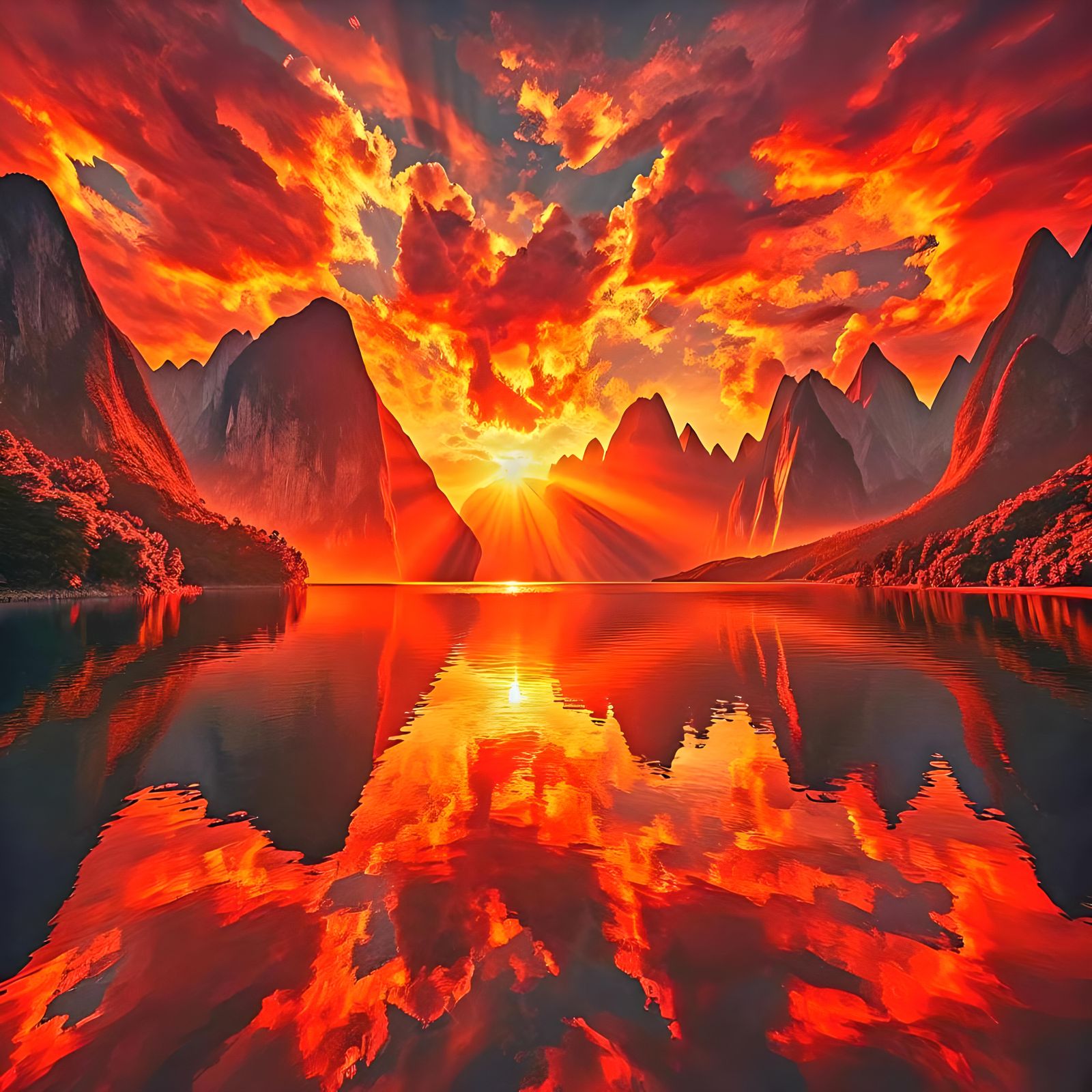 A glorious day  by @Eggsquizit