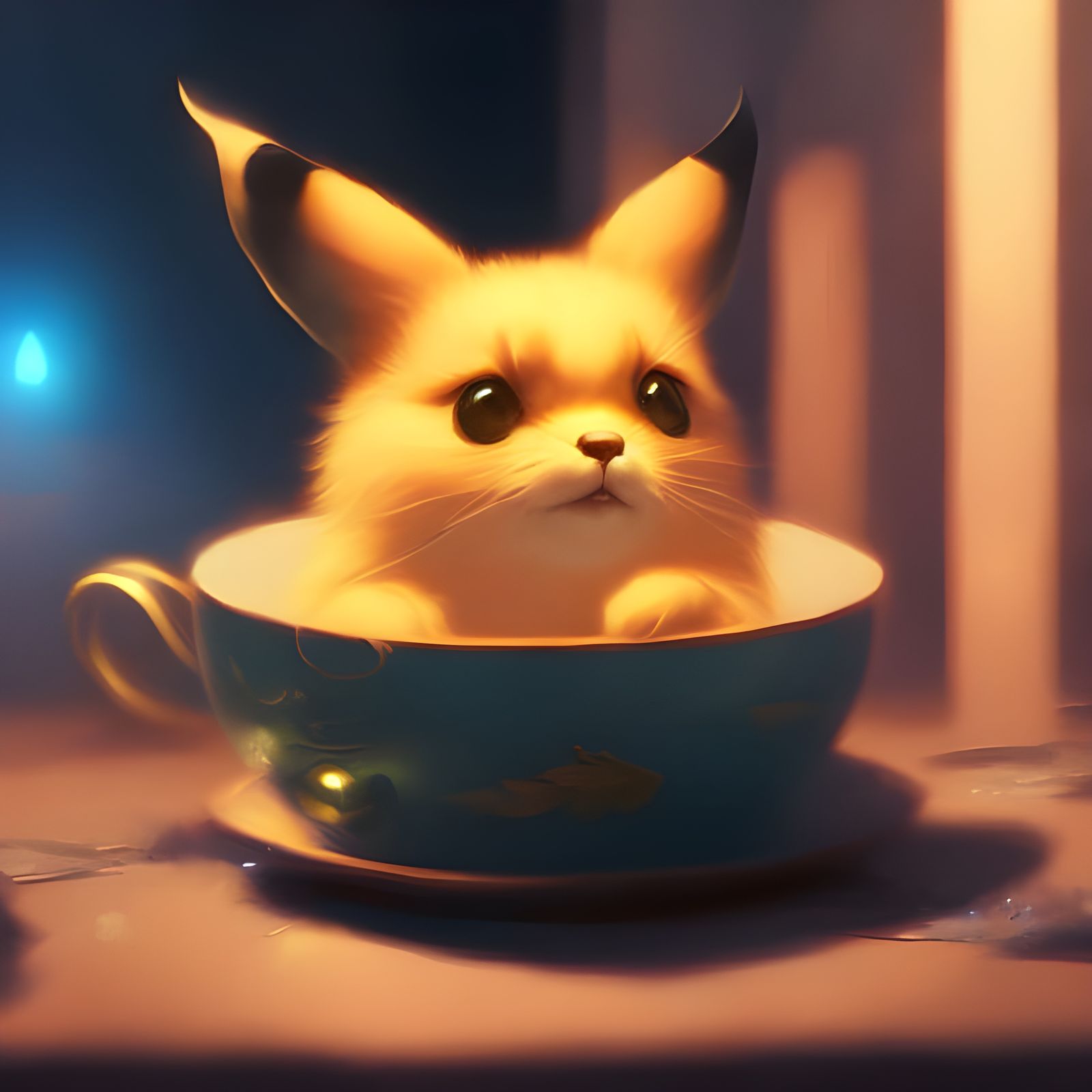 Teacup Cutie  by @P_