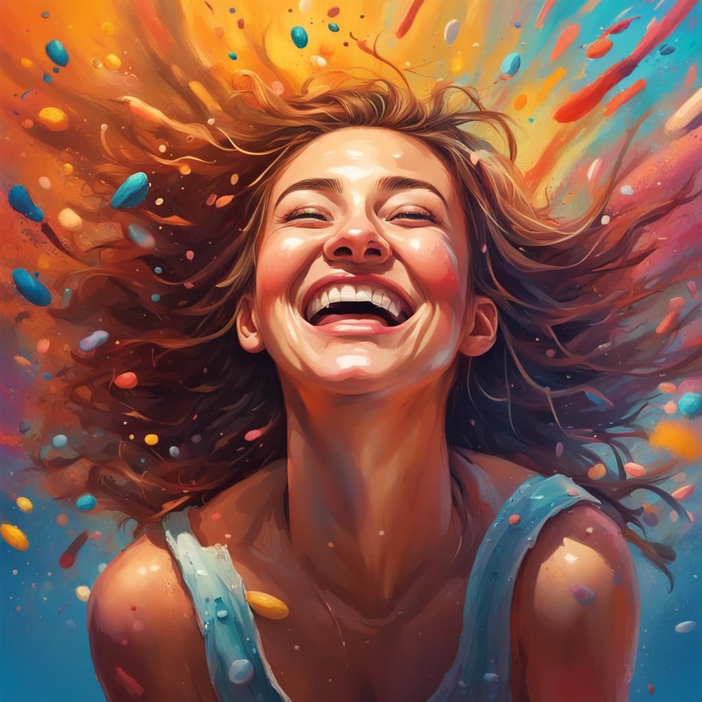 Happiness - AI Generated Artwork - NightCafe Creator