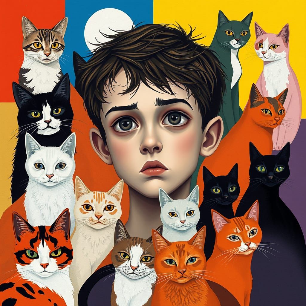The Cat Collector  by @di1604