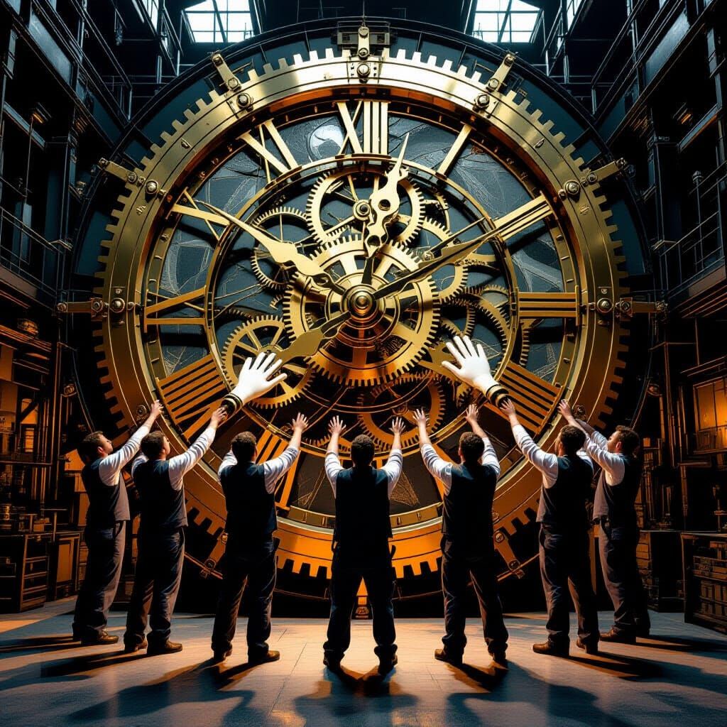 מזיזים את השעון