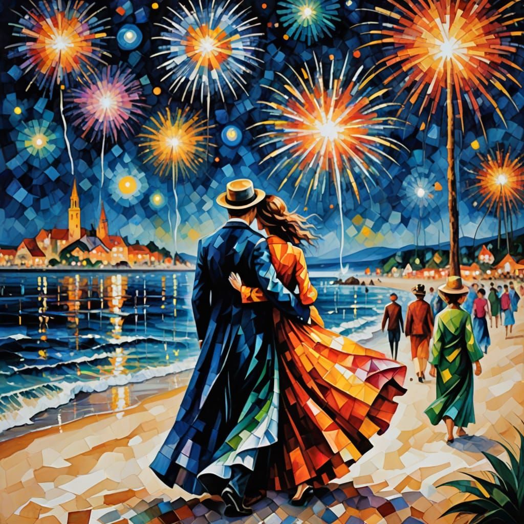 4th July - Fireworks!   by @TravellerUK