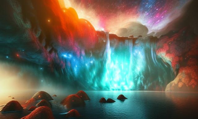 Waterfalls of Nebulae undefined
