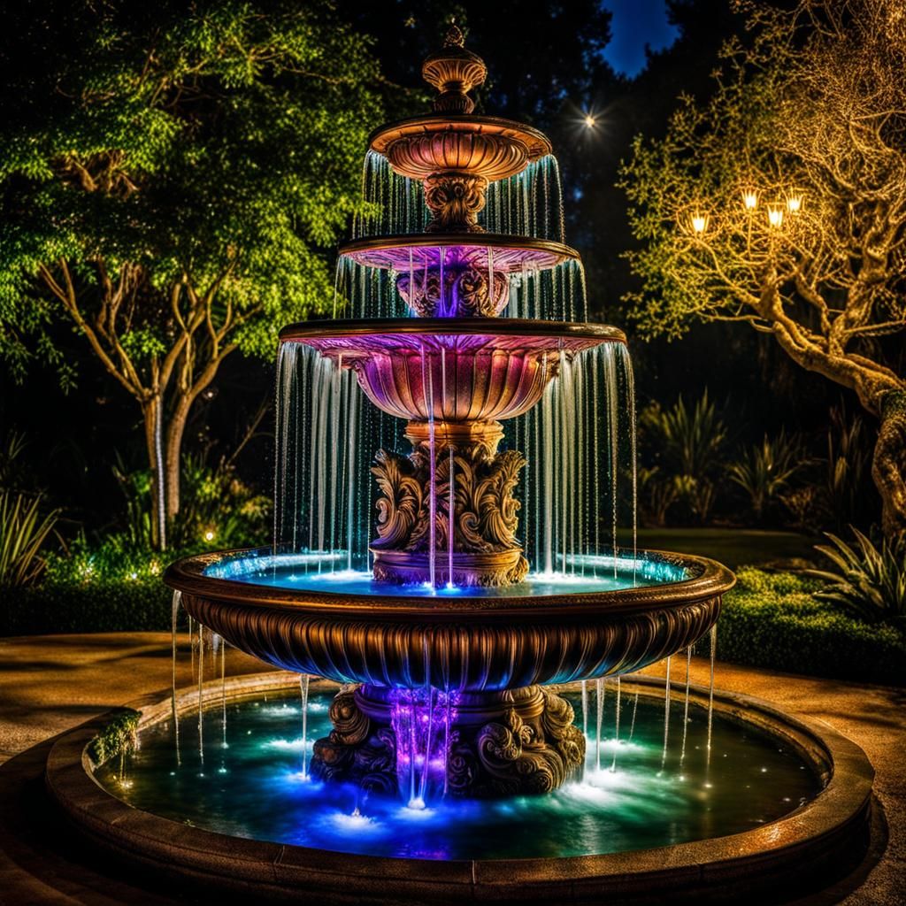 ✨Luxurious water spectacle✨