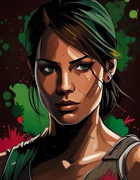 Lara Croft Tomb Raider Ai Generated Artwork Nightcafe Creator 5509