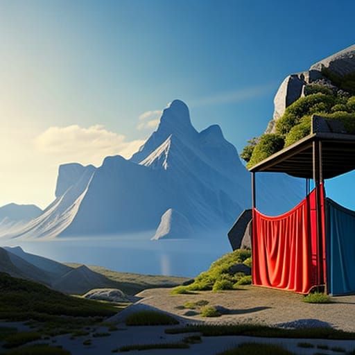 Theatre Stage for the play Julius Caesar