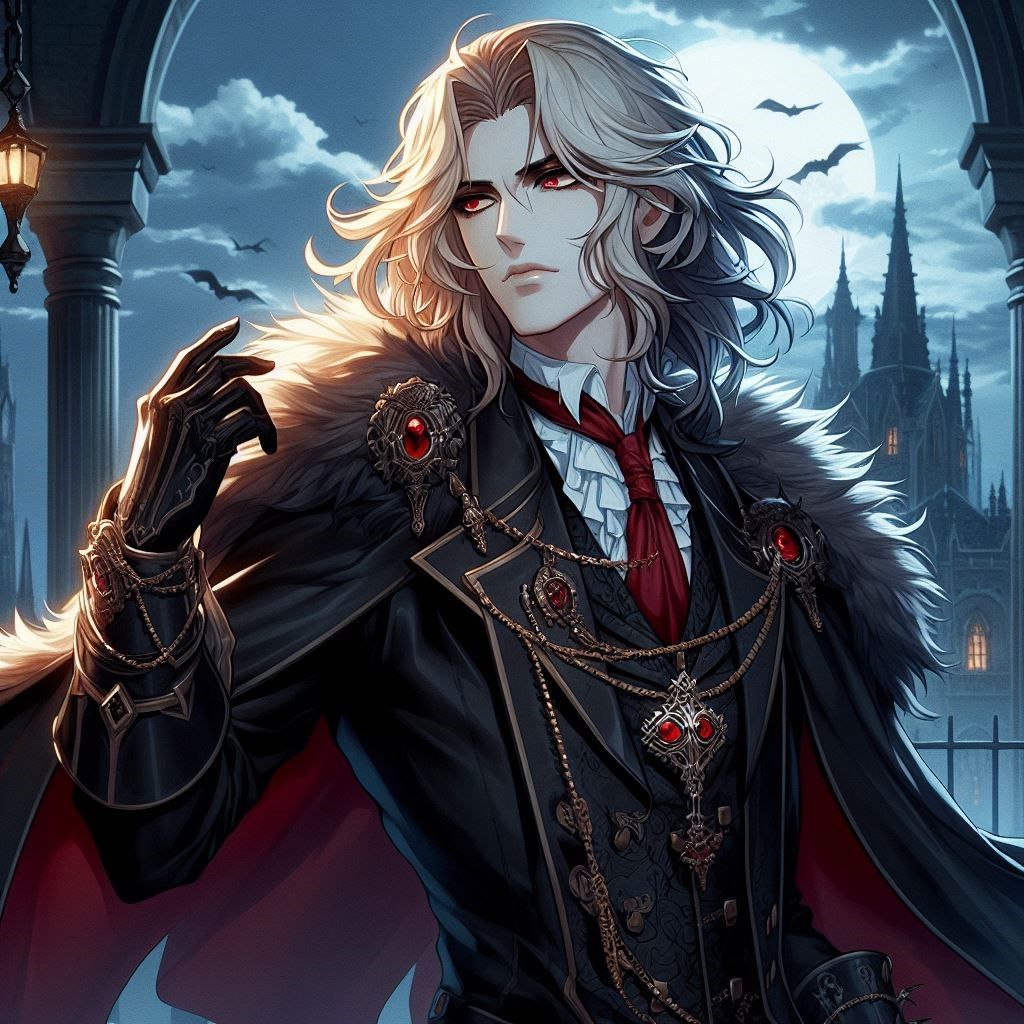 Alucard, from Castlevania game series - AI Generated Artwork ...