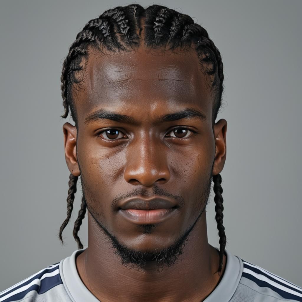 30 years old ugly male Soccer Employee from Nigeria, long cornrows hair ...