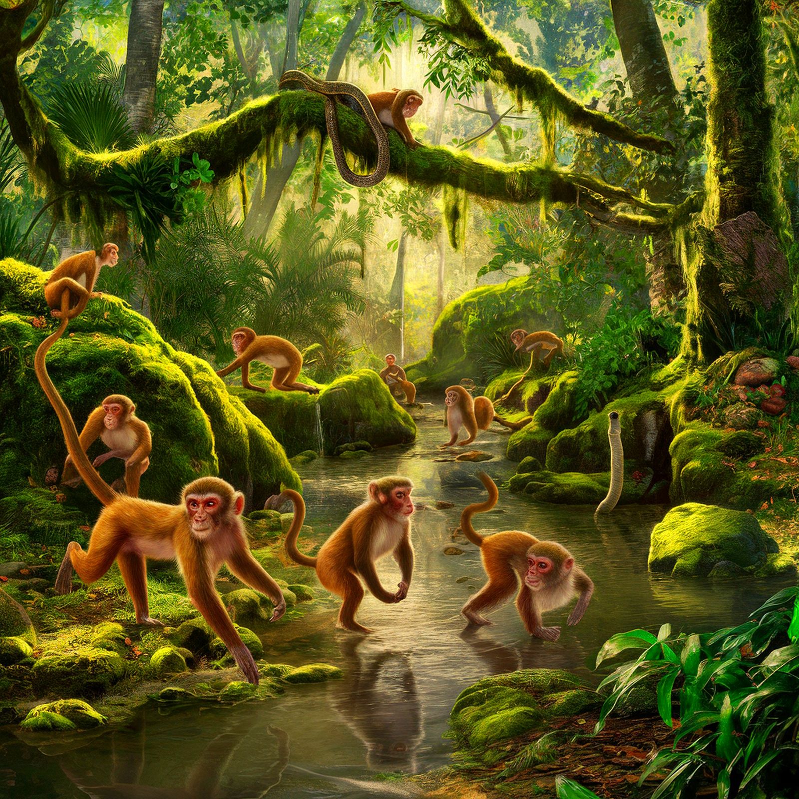 DON'T BOTHER MONKEY BUSINESS.