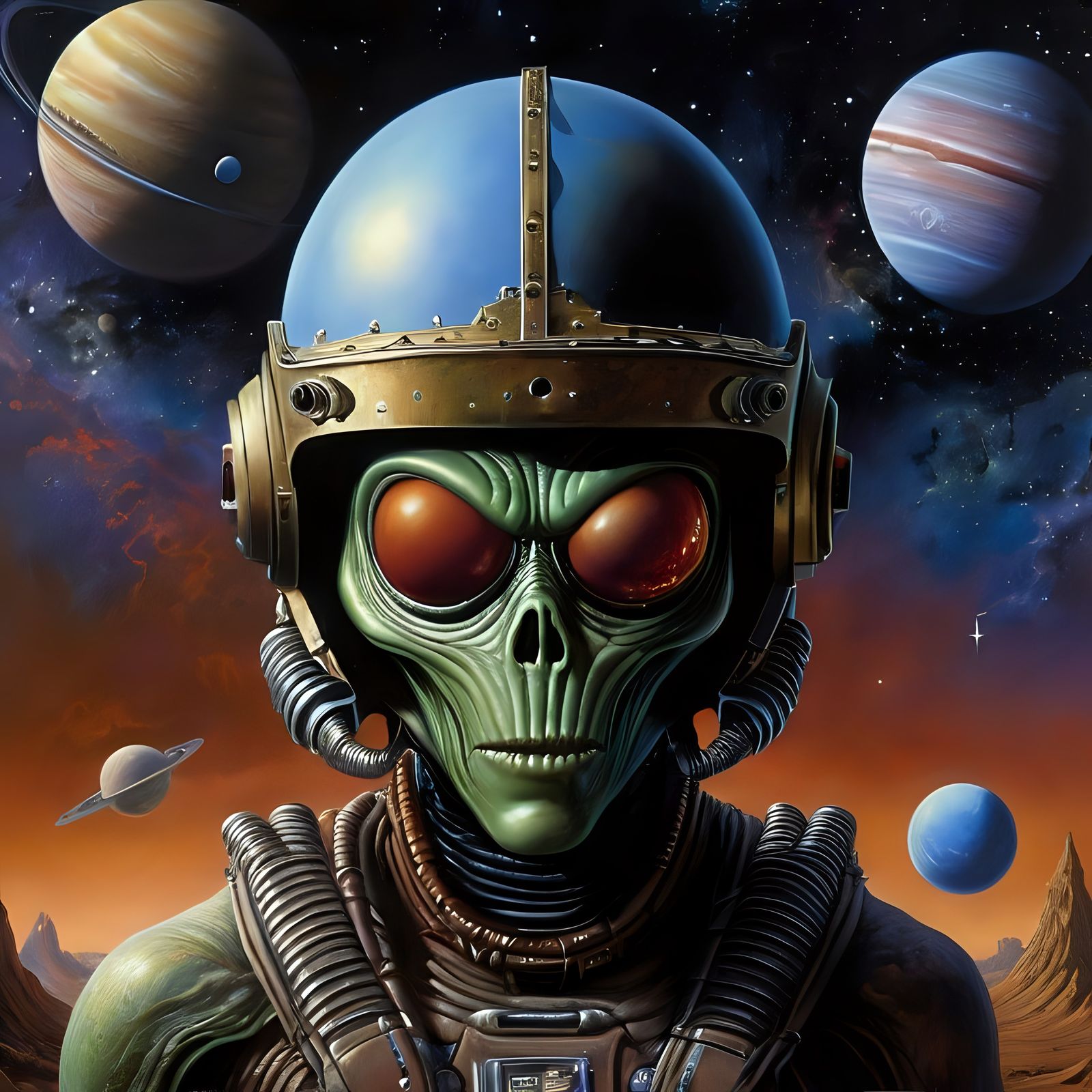 Alien Military: Air Force Mars Branch