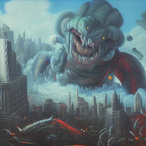 Monsterous destruction