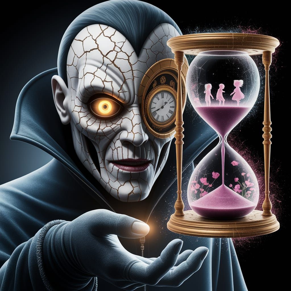 Thief of Life: The Clock-Eyed Phantom  by @RC