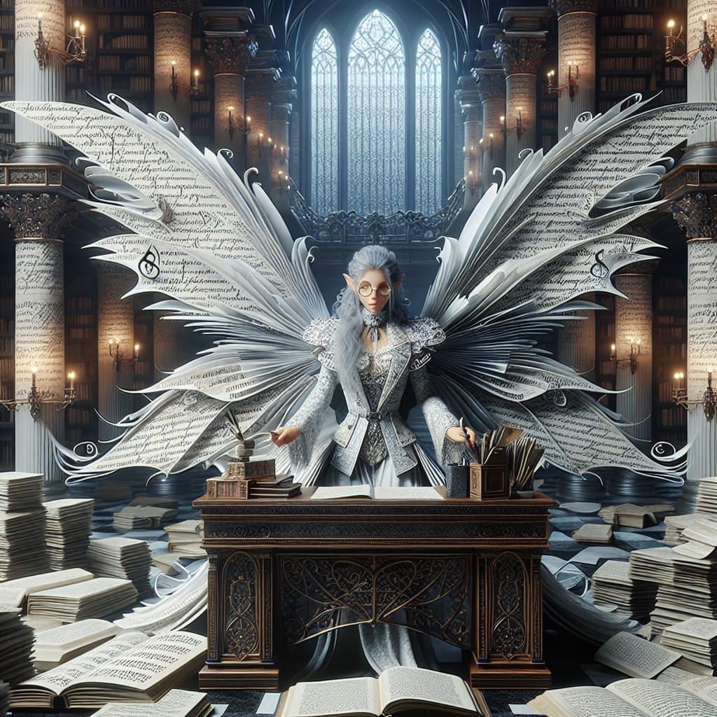 Librarian Fairy: Keeper of Knowledge