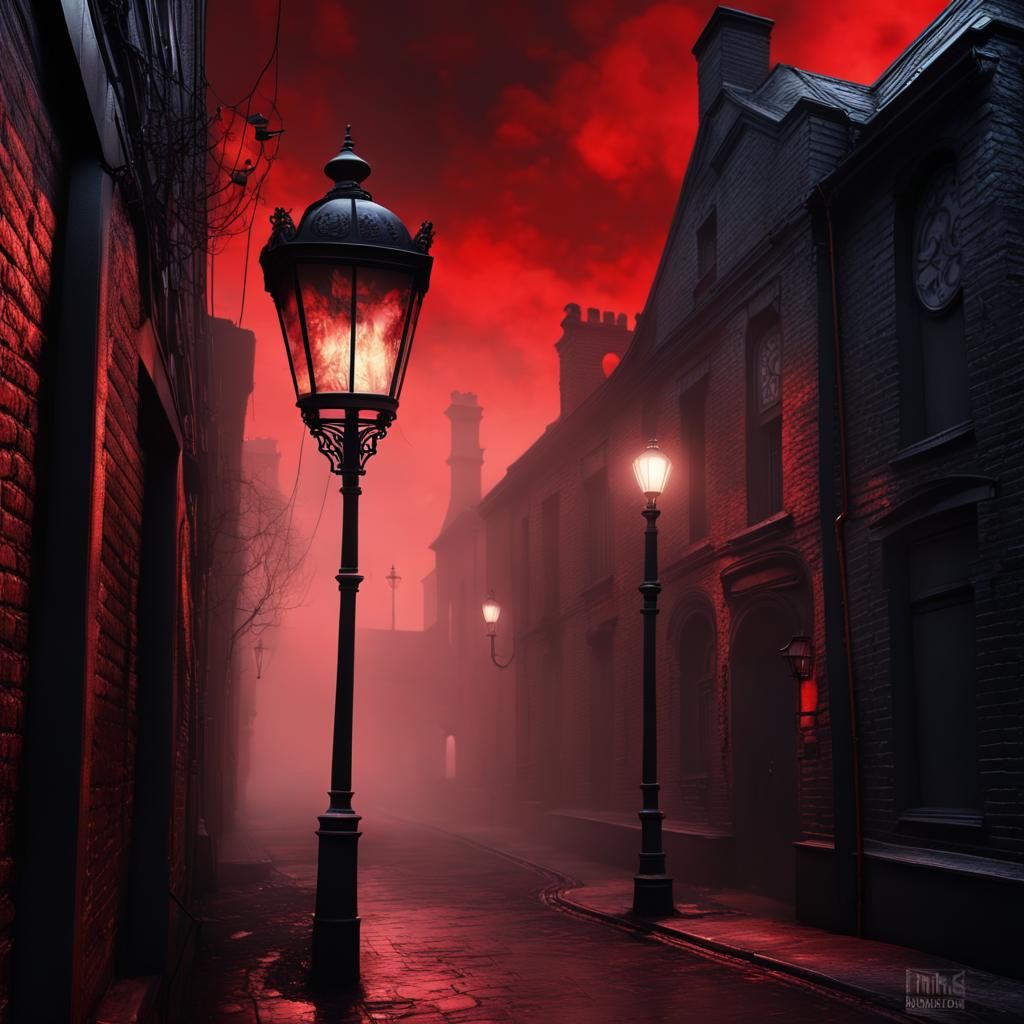 Shady alley - AI Generated Artwork - NightCafe Creator