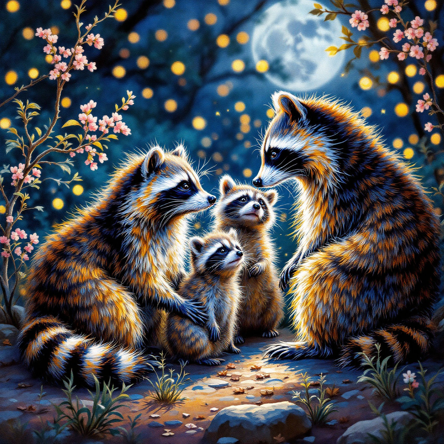 Moonlit Family Meeting