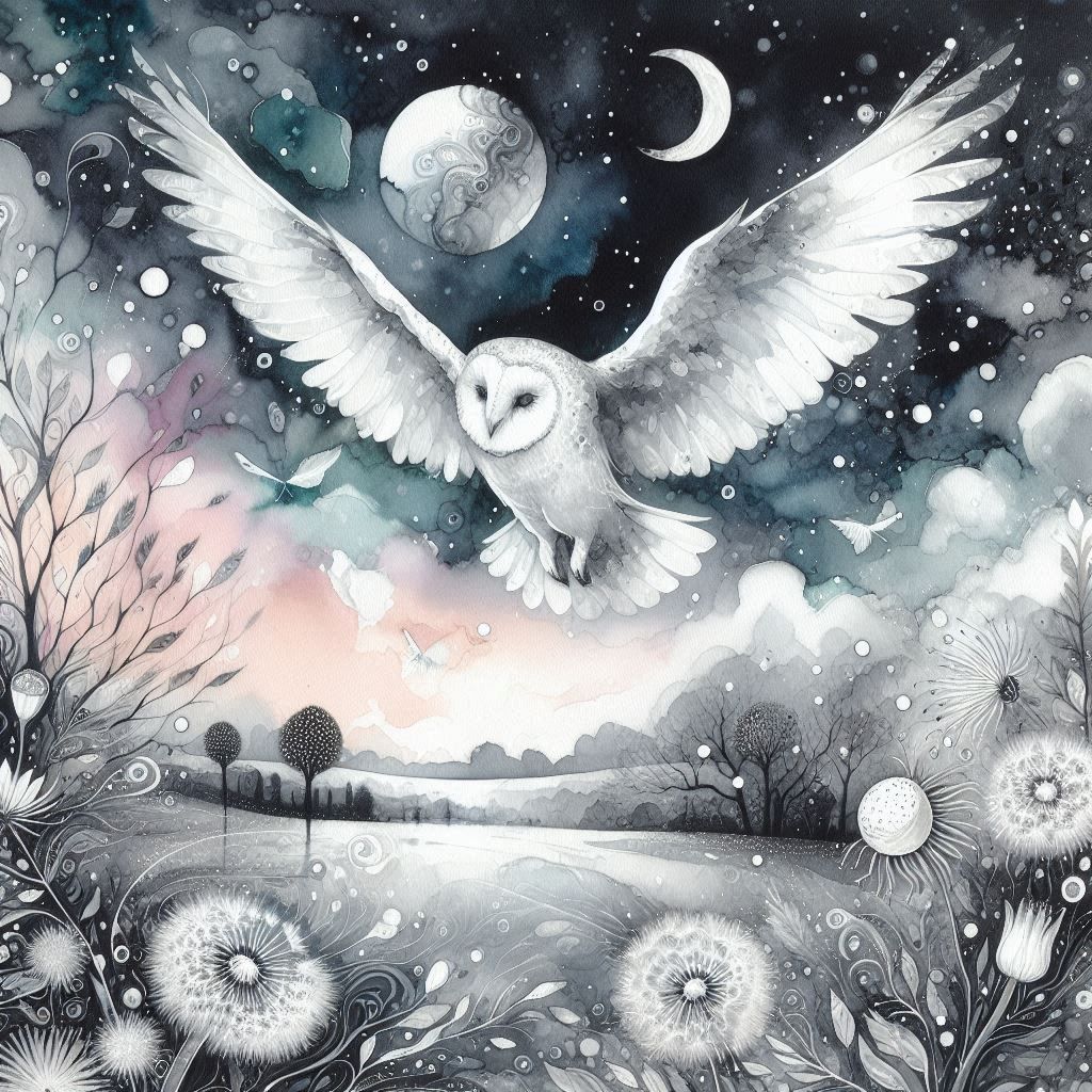 Moonlight Flight  by @IAP