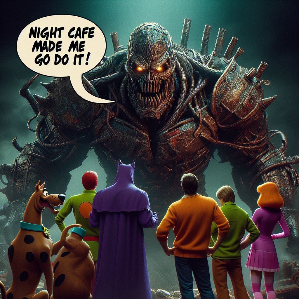 Night Cafe Scooby Doo villain
